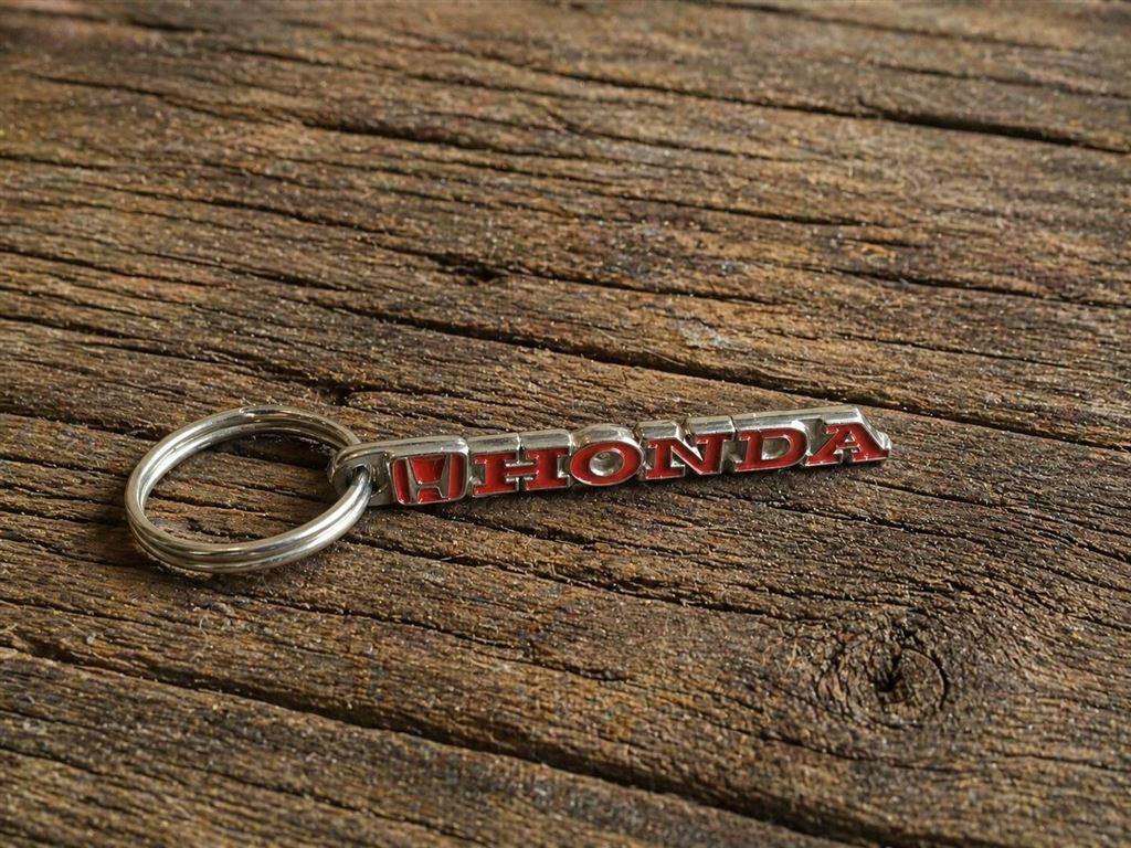 Originele Honda Sleutelhanger, Metaal met Rood Logo, Verzenden, Nieuw
