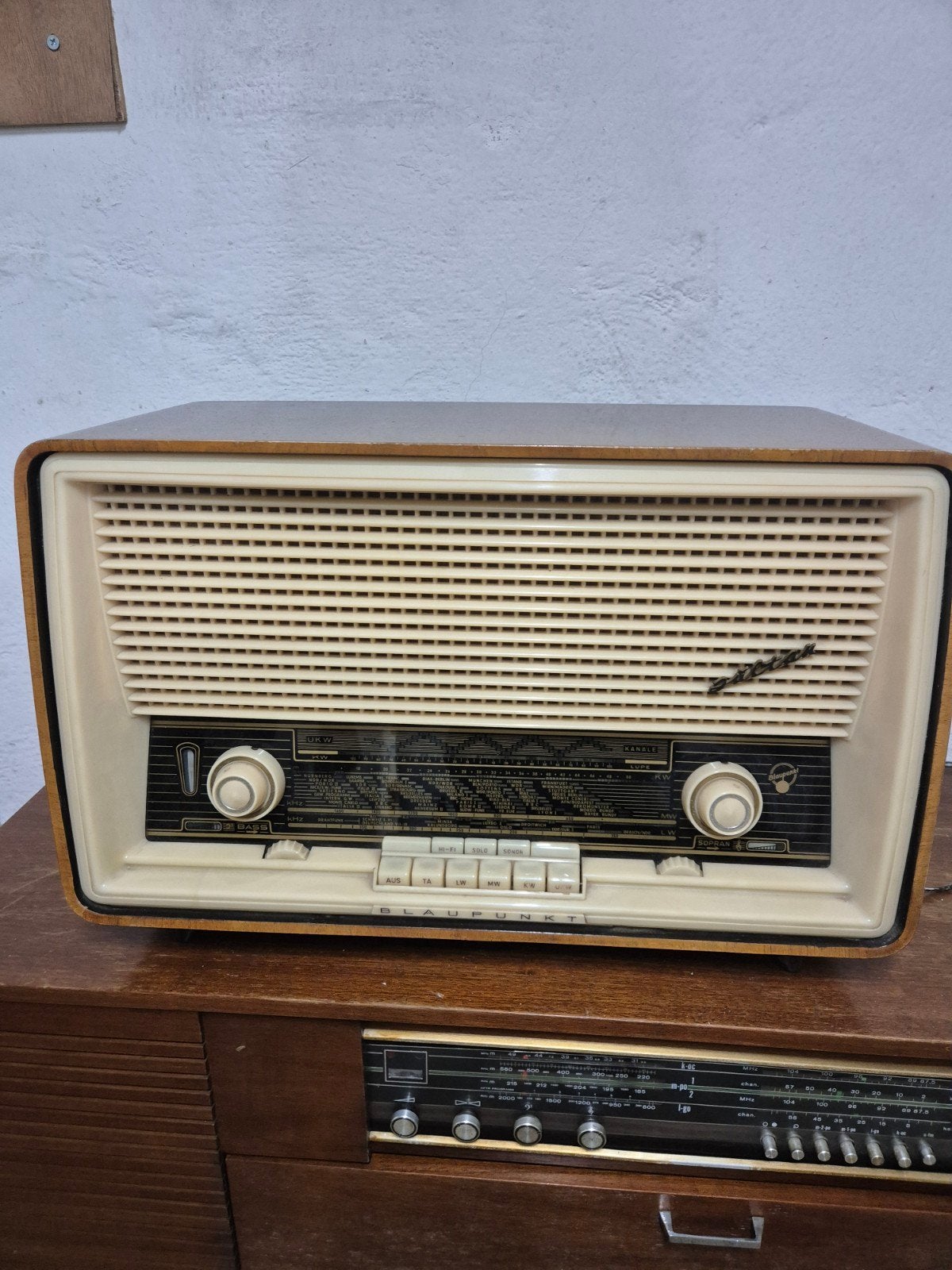 oude blaupunkt radio., Antiek en Kunst, Ophalen of Verzenden