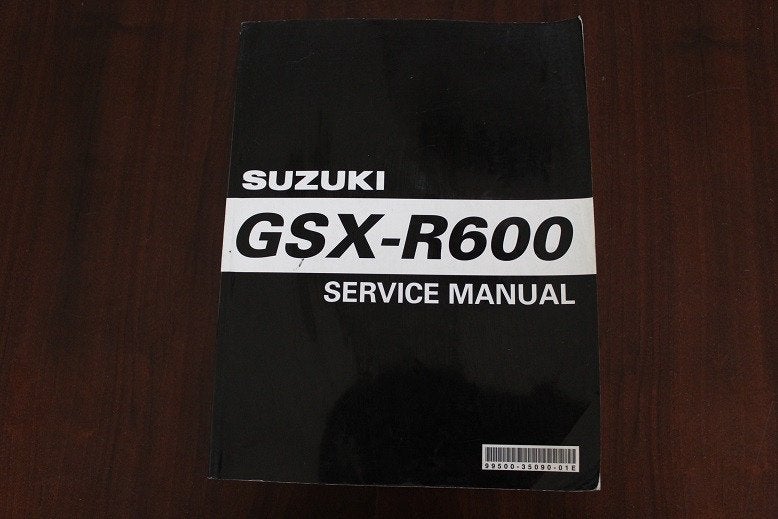 Suzuki GSXR 600 2004 2003 motorcycle servicemanual GSX R600, Motoren, Handleidingen en Instructieboekjes, Ophalen of Verzenden