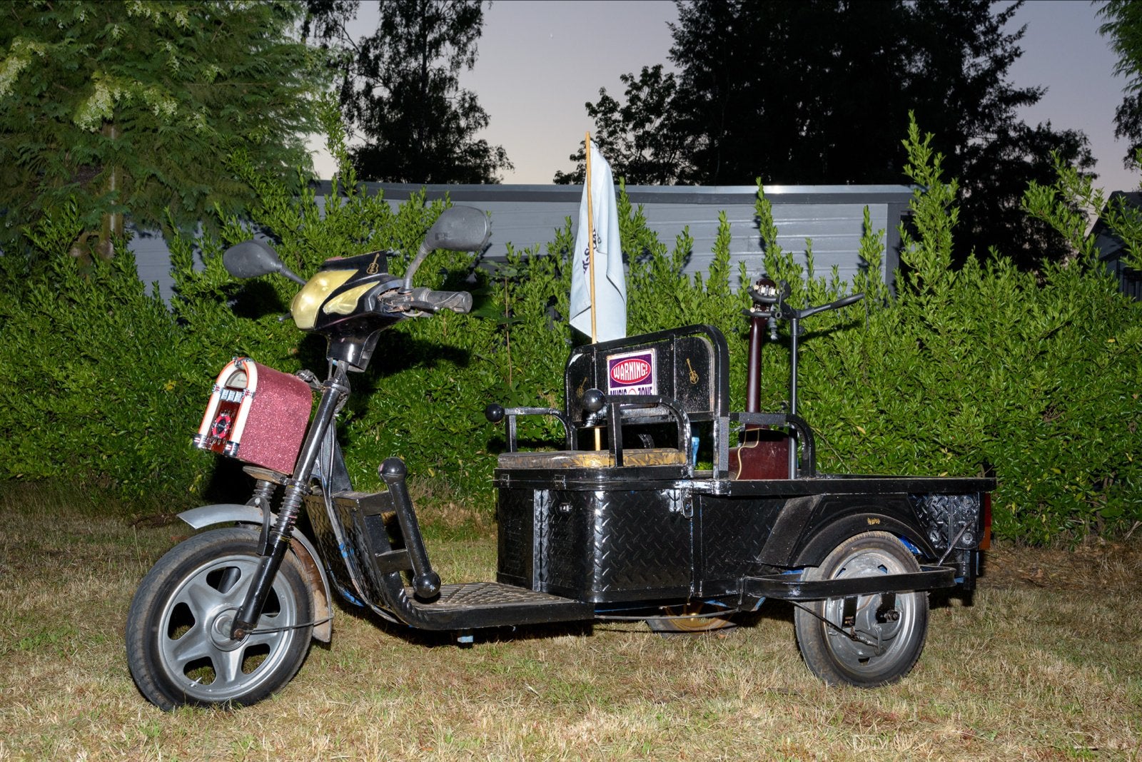 Elektrische TukTuk te koop, Diversen, Brommobielen en Scootmobielen, Gebruikt, 46 km of meer, 11 t/m 15 km/u, Ophalen