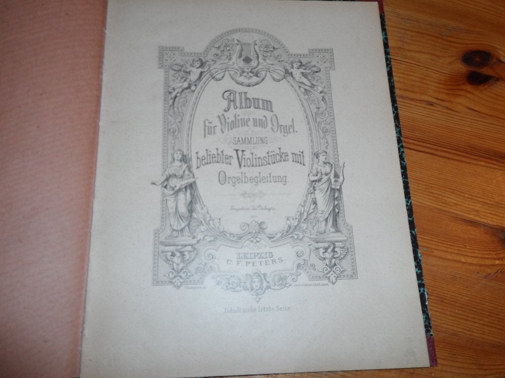 Album fur violine und orgel, Gebruikt, Klassiek, Ophalen of Verzenden, Artiest of Componist