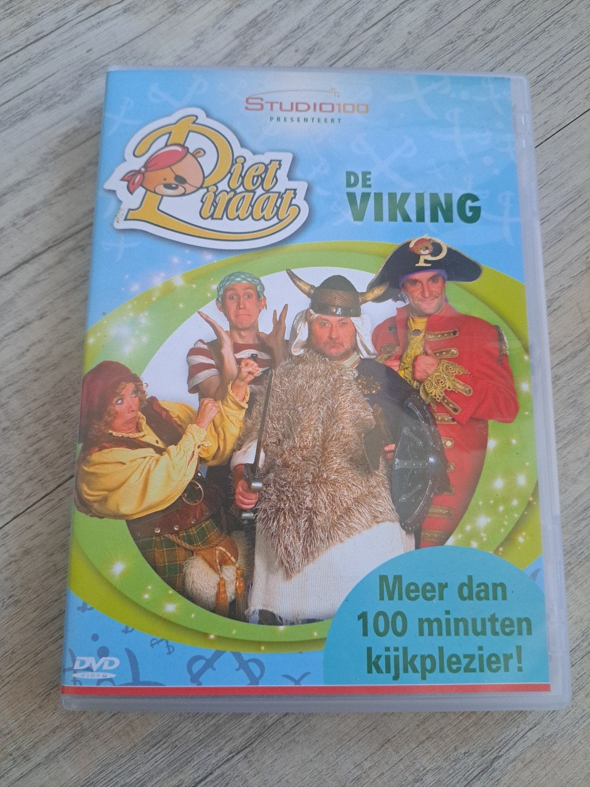 Piet Piraat: De Viking DVD - Studio 100, Alle leeftijden, Nederlands, Zo goed als nieuw, Familie