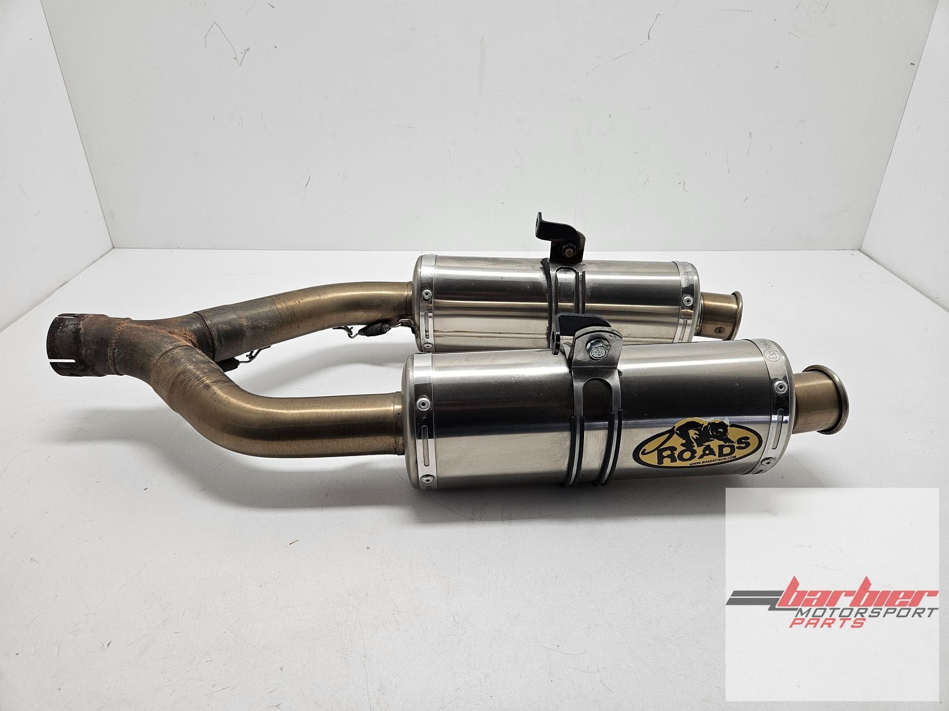 APRILIA DORSODURO 750 UITLAAT EXHAUST ROADSITALIA, Gebruikt, -, -, Ophalen of Verzenden