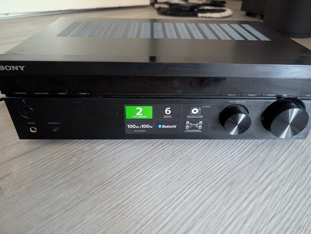 Sony STR-DH190 - Stereo-receiver met Phono