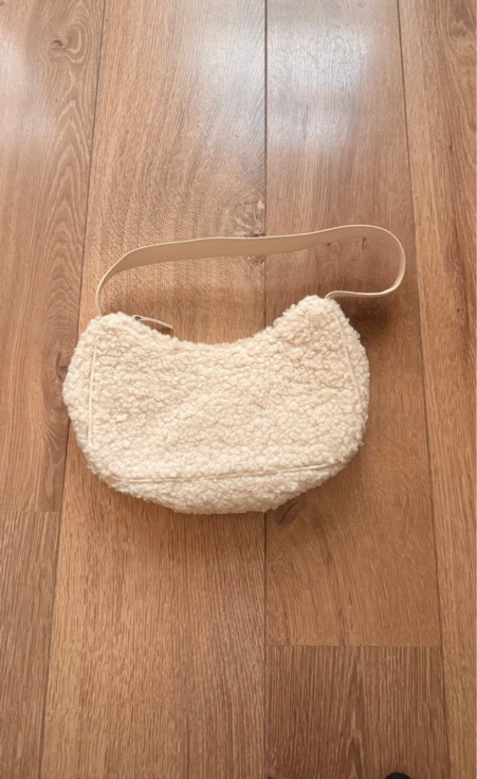 Teddy tas H&M, Ophalen of Verzenden, Zo goed als nieuw, Wit, Overige merken