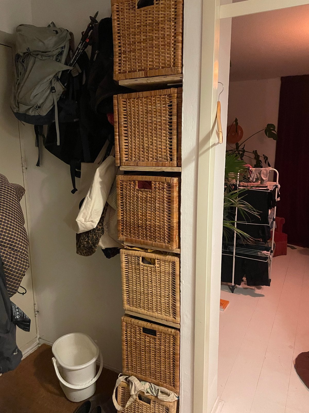 Branas IKEA mandjes, Huis en Inrichting, Ophalen of Verzenden, Gebruikt, Riet, Mand