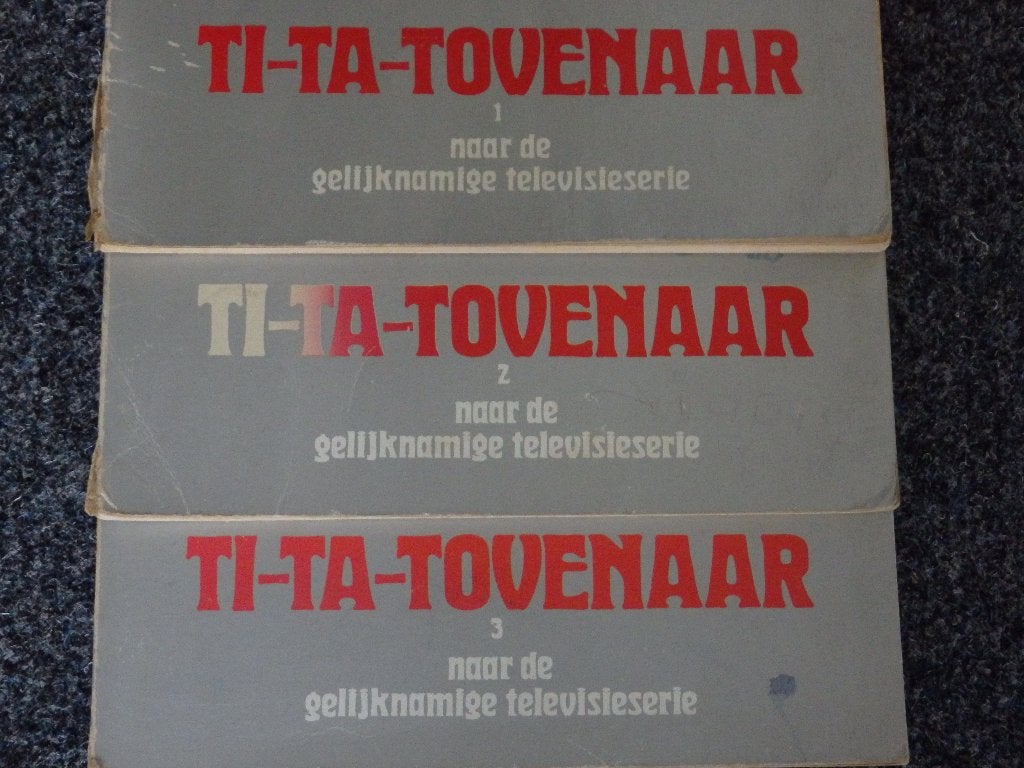 1972 Retro TV Helden Ti Ta Tovenaar Emile Lopez nr 1 2 3, Ophalen of Verzenden, Gelezen, Will Meulenberg, Film- of Tv-bewerking