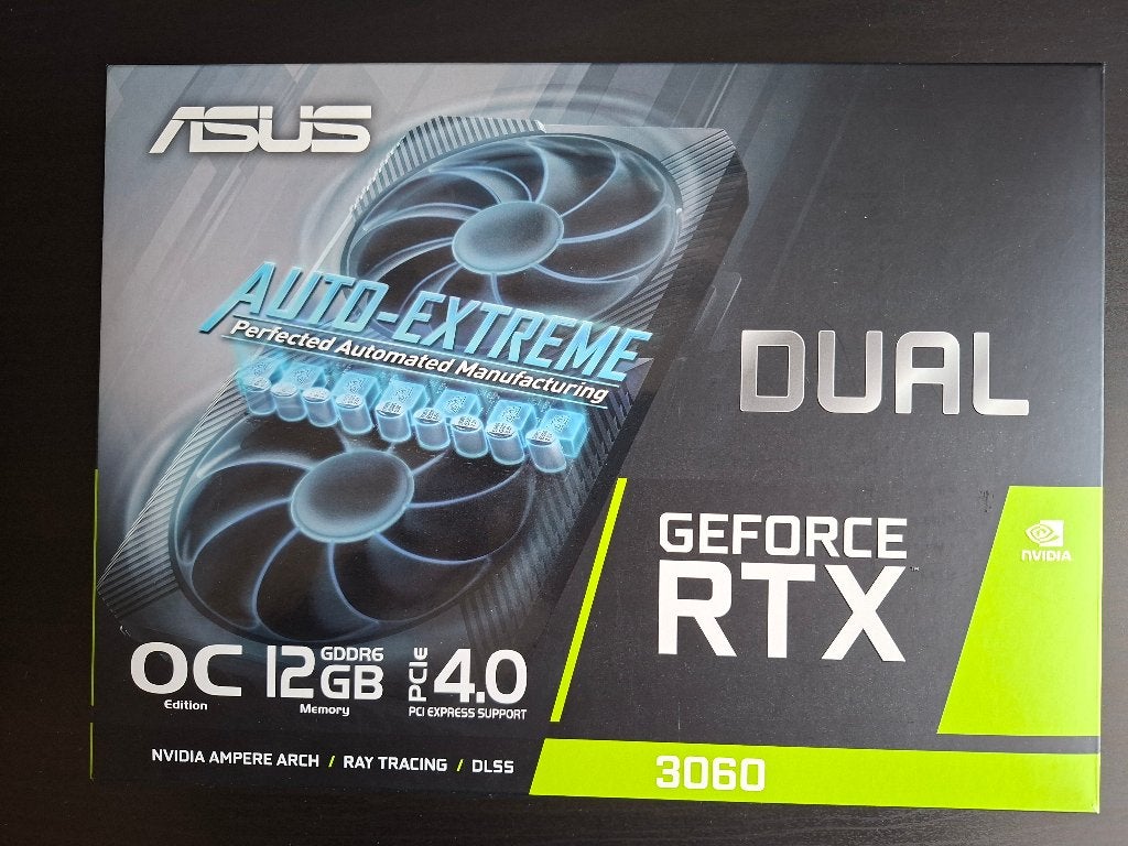 ASUS Dual GeForce RTX 3060 OC Edition 12GB GDDR6