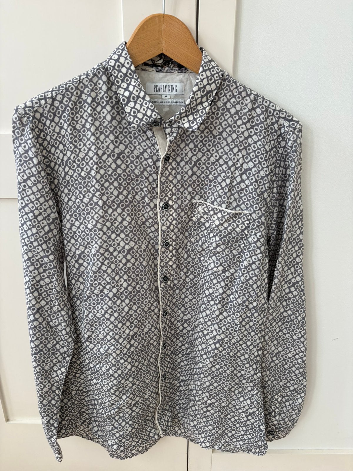 Nieuw Pearly King overhemd heren M, Ophalen of Verzenden, Nieuw, Blauw