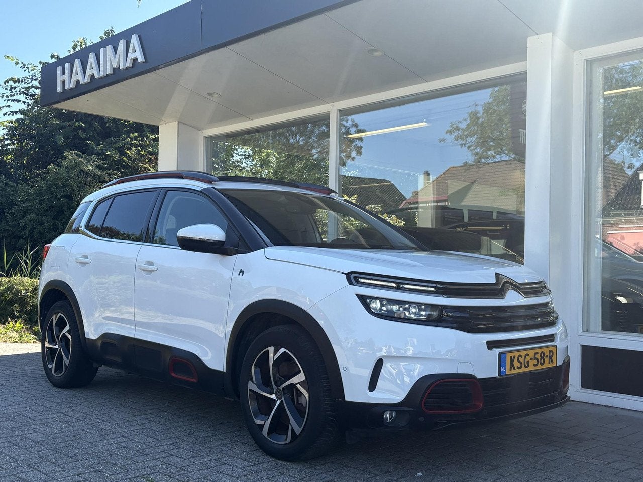 Citroën C5 Aircross 1.6 Plug-in Hybrid 225 Shine | Schuif-/, Auto's, Automaat, Gebruikt, 4 cilinders, C5 Aircross