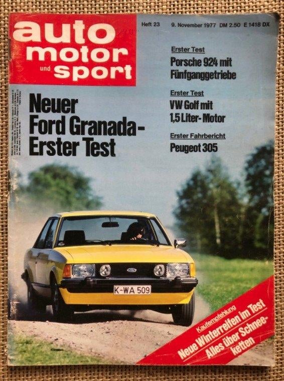 AMS: Ford Granada, Porsche 924, Golf 1, Saab 99 Turbo, Ophalen of Verzenden, Gelezen, Algemeen