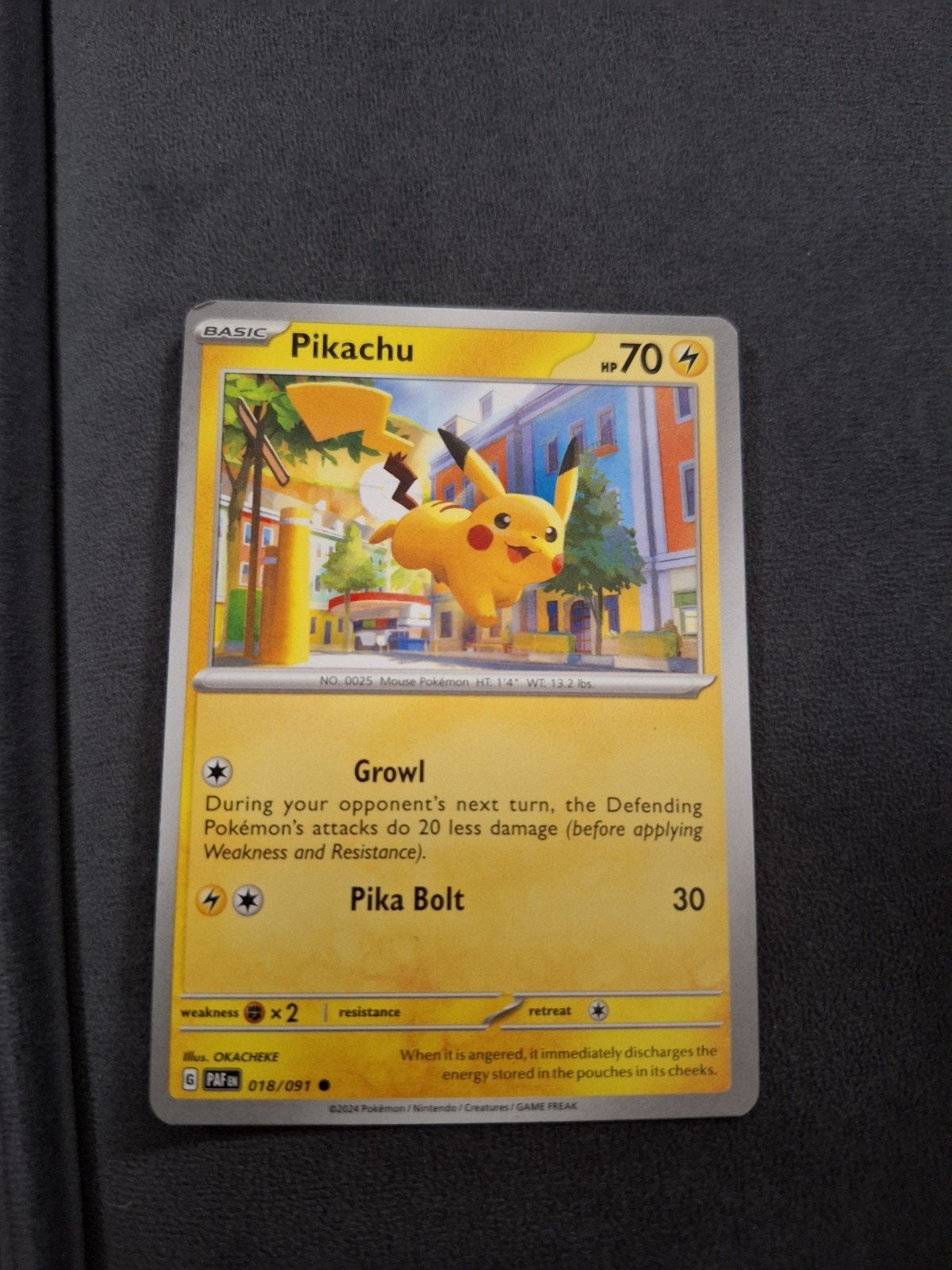 Pikachu, Ophalen, Nieuw, Losse kaart