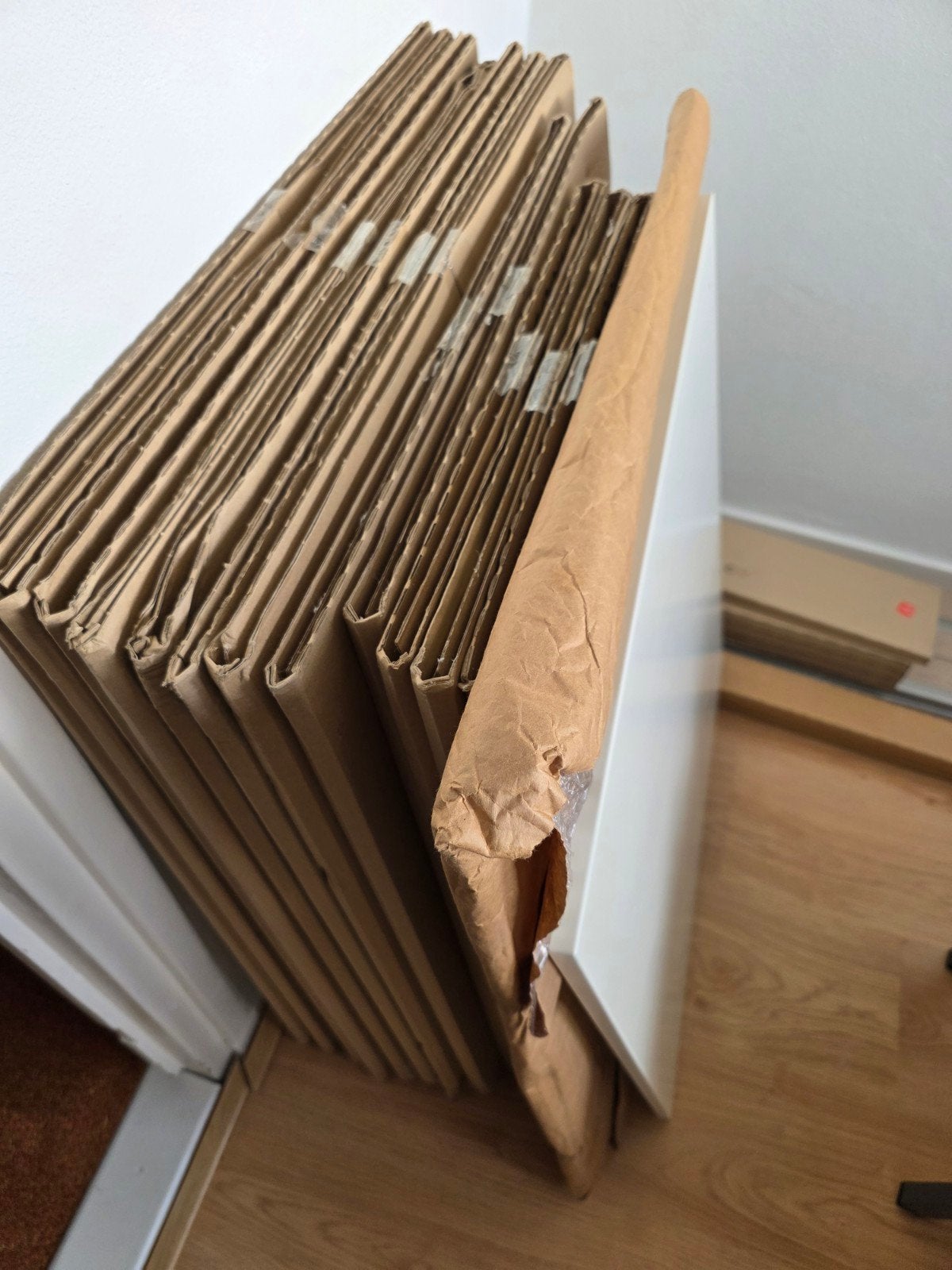 Ikea FACTUM Applad deuren, ladefronten en plinten wit/zilver, Ophalen, Nieuw