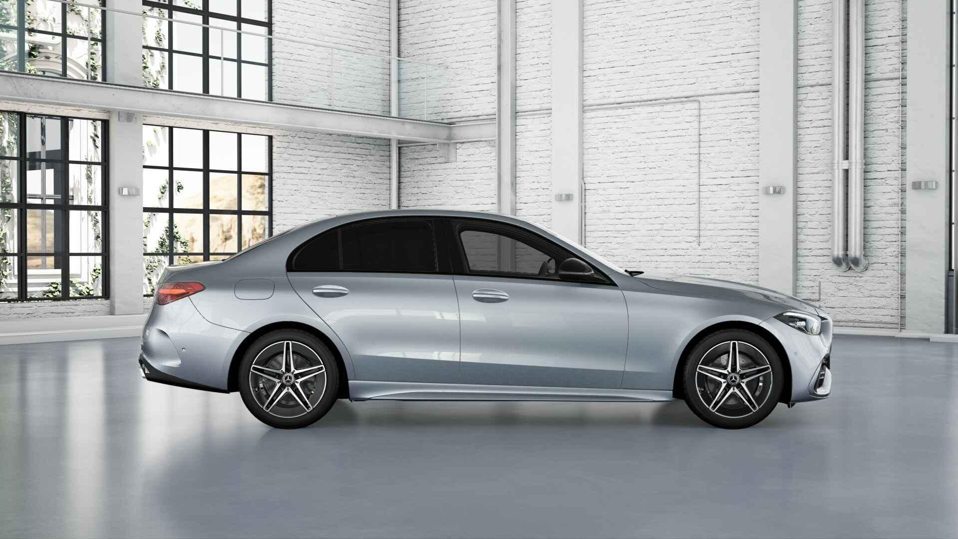 Mercedes-Benz C-klasse 220 d AMG Line | Leder interieur| Nig, Automaat, Achterwielaandrijving, Euro 6, 4 cilinders