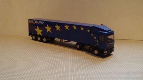 2x daf 95 space cab euro master, Ophalen of Verzenden, Zo goed als nieuw, Bus of Vrachtwagen, Lion Toys