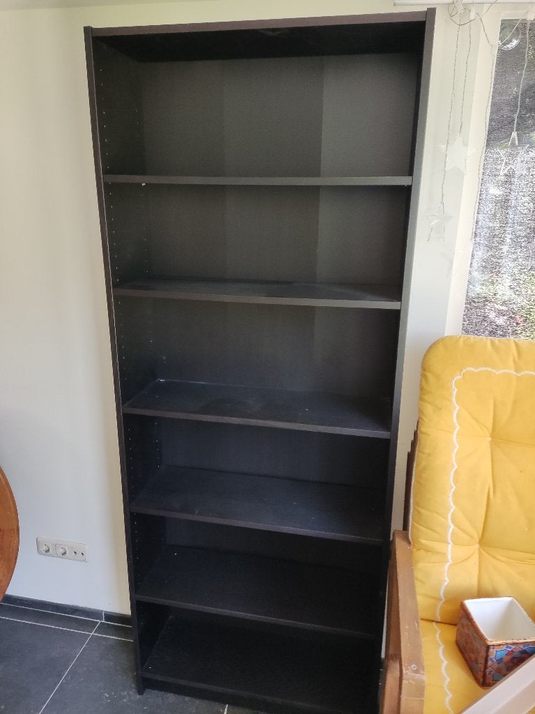 Donkere Billy kast, Ophalen, 200 cm of meer, 50 tot 100 cm, Zo goed als nieuw