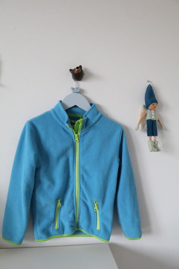 Playshoes fleece vest blauw maat 116, Kinderen en Baby's, Trui of Vest, Zo goed als nieuw, Jongen, Ophalen