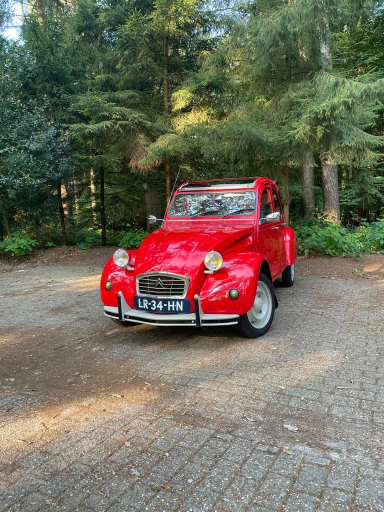 Citroën 2CV6 1984 Rood, 602 cc, 2CV, 29 pk, Origineel Nederlands