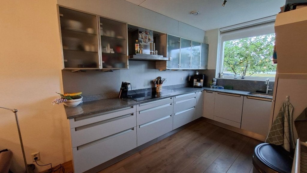 Gedemonteerd  Next 125 Keuken met gra, Ophalen, Gebruikt, U-keuken, Graniet of Steen