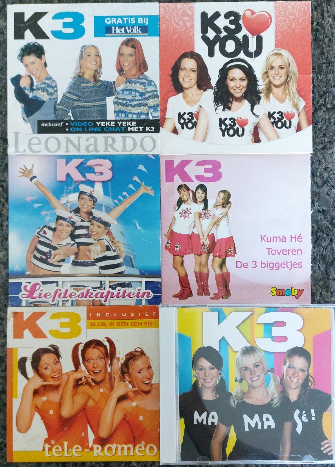Cd/Singles K3, Ophalen of Verzenden