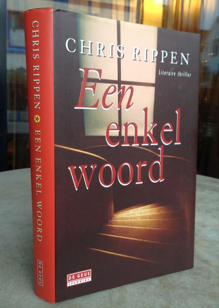 Rippen, Chris - Een enkel woord (2002 1e dr.) GRATIS !!!, Boeken, Verzenden, Nieuw