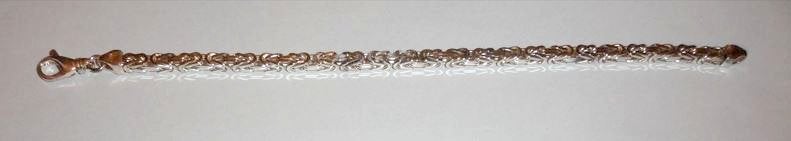Armband 925 Byzantijns Koningsarmband, Ophalen of Verzenden, Nieuw, Zilver, Zilver