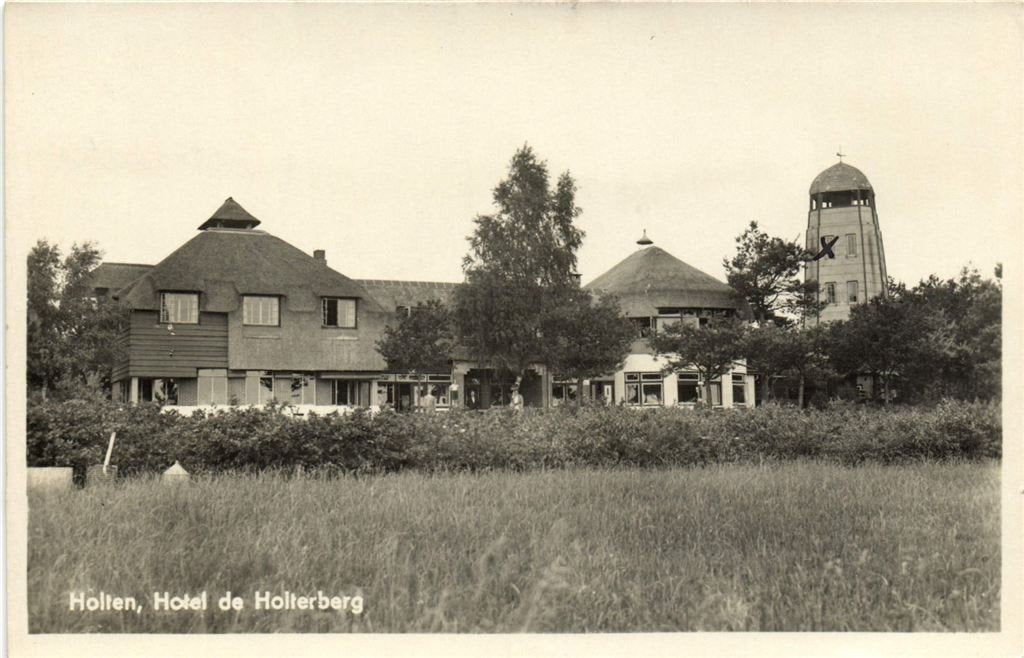 Holten, Hotel de Holterberg - 1941 gelopen, Verzenden, 1940 tot 1960, Gelopen, Overijssel