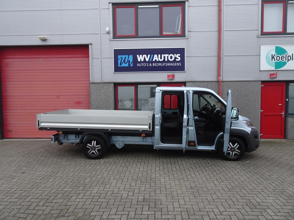 Fiat Ducato 35H 2.3 MultiJet L4H1 DC 6 zitter maxi clima lmv, Auto's, Voorwielaandrijving, Gebruikt, Bedrijf, 6 stoelen