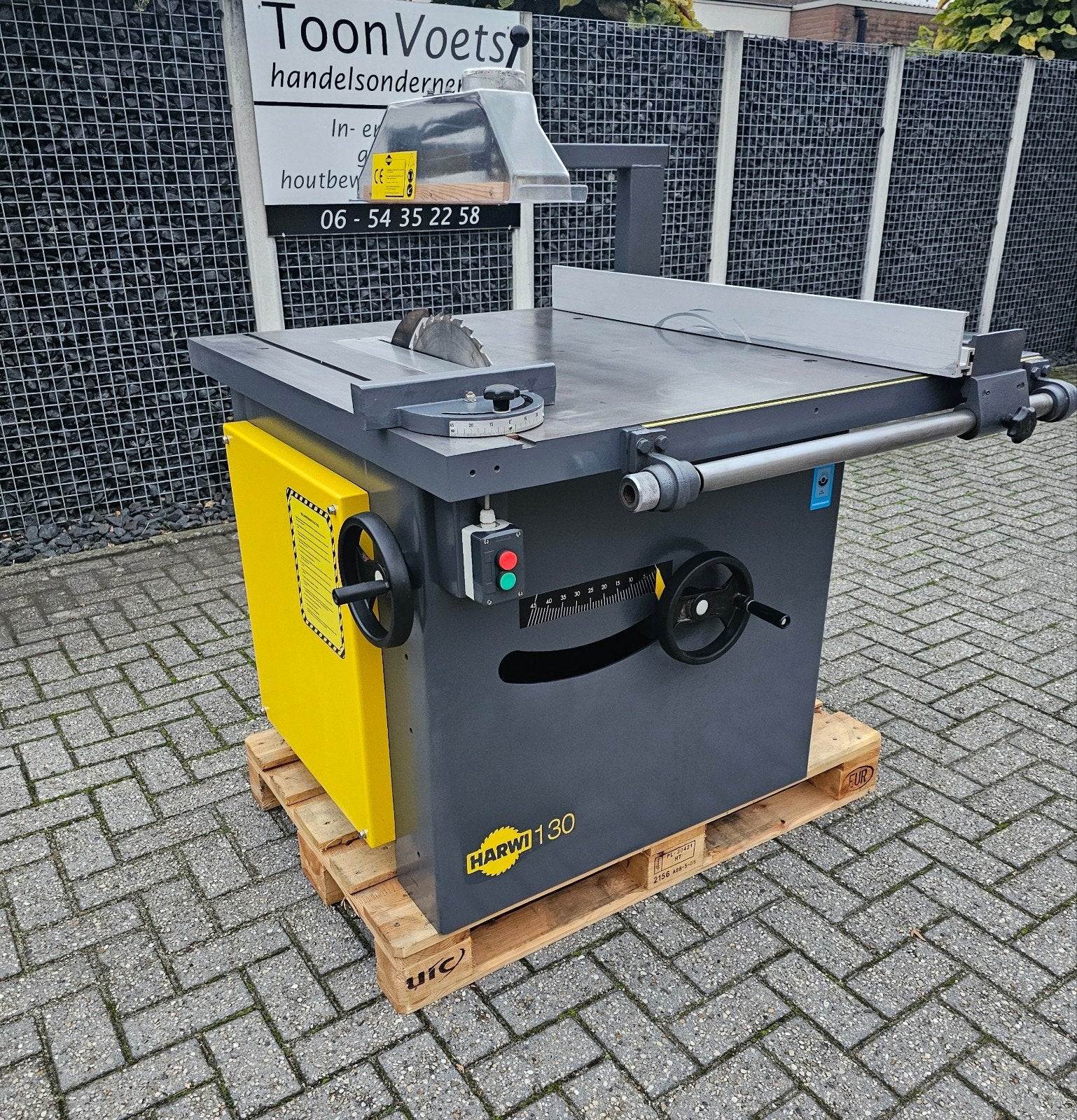 Harwi Cirkelzaag  / Schulpzaag Type 130, Ophalen, Cirkelzaag, 70 mm of meer, Zo goed als nieuw