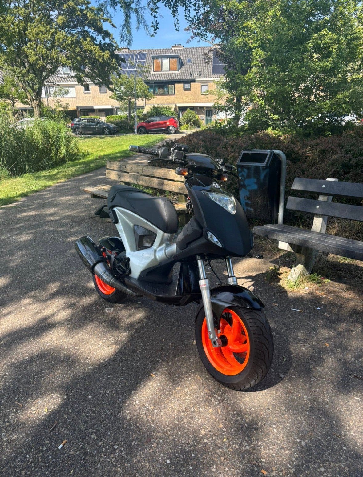 Gilera ice 172cc stage 2 A1 kenteken, Fietsen en Brommers, Ophalen, Overige modellen, Zo goed als nieuw, 172 cc