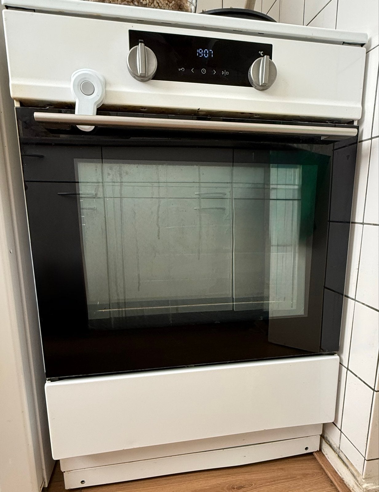 Pelgrim Inductiekookplaat met oven, Ophalen, Gebruikt, Hete lucht, 4 kookzones