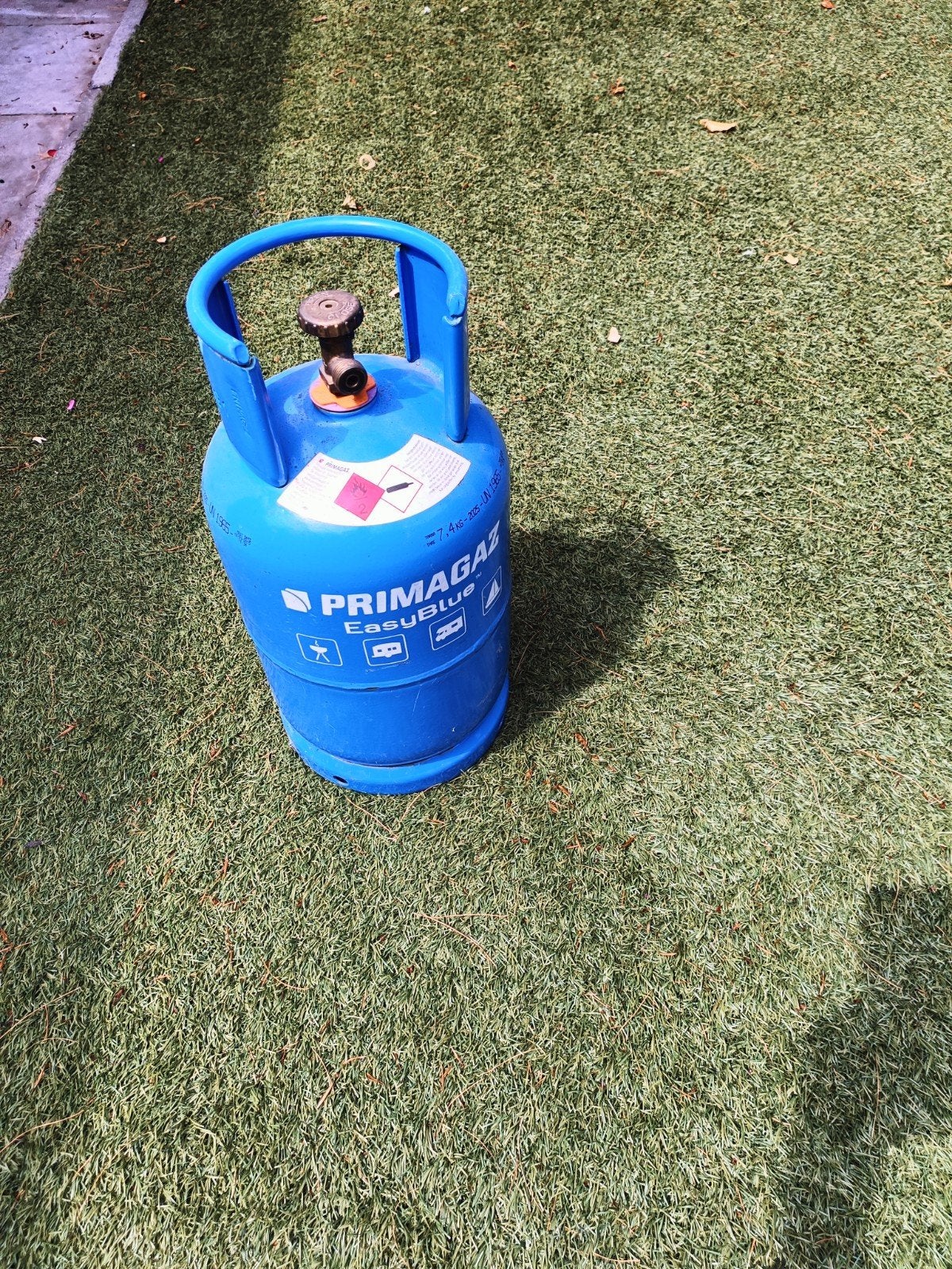 Primagaz EasyBlue gasfles (10,3 kg) - omruilbaar tot 2025, Ophalen, Gebruikt, Primagaz