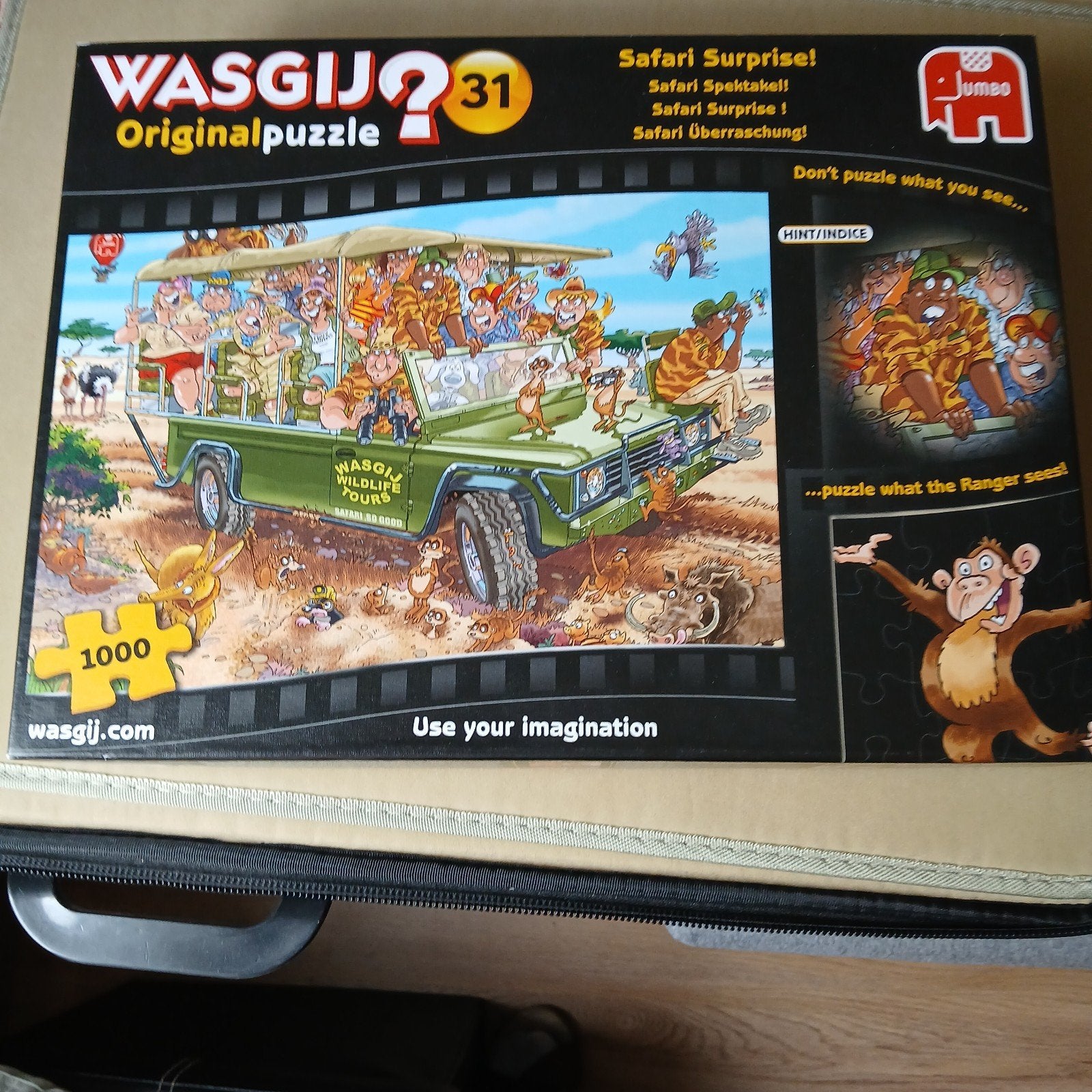 Wasgij puzzel nr.31, Ophalen of Verzenden, 500 t/m 1500 stukjes, Zo goed als nieuw