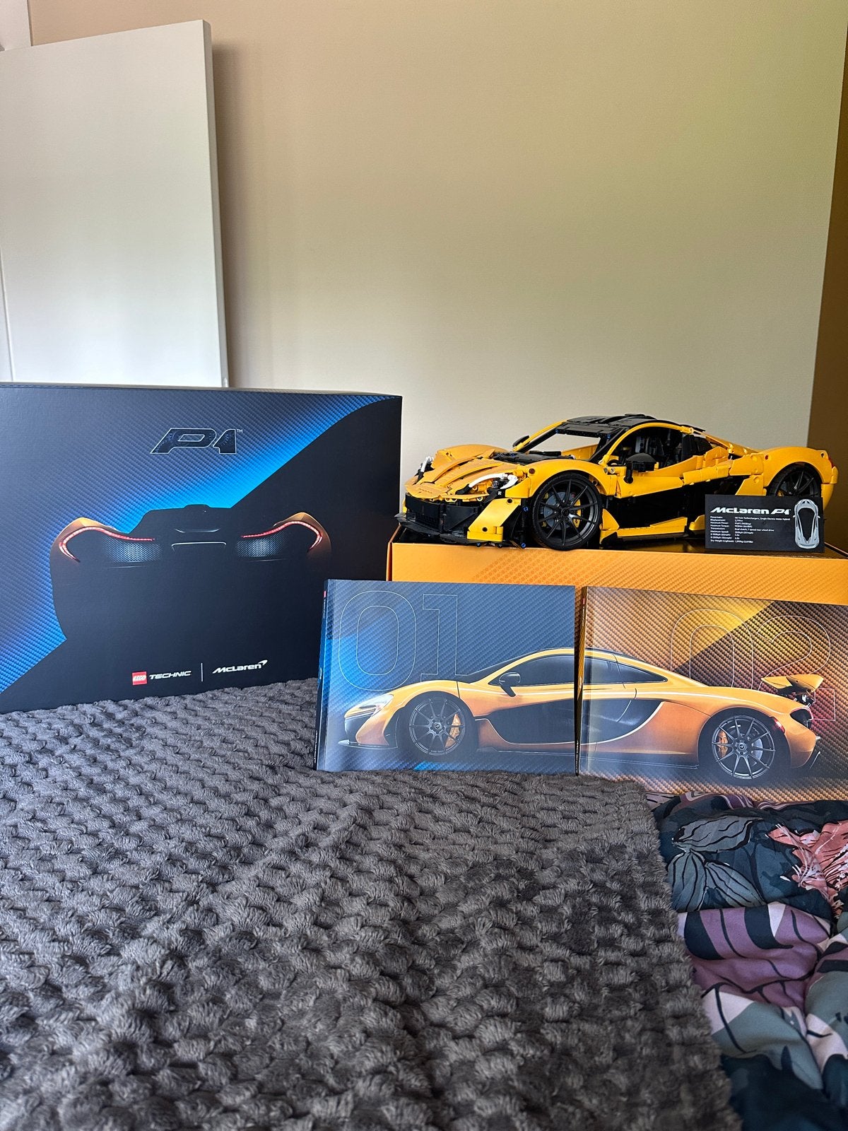 Lego Technic McLaren P1 - 42172, Ophalen, Lego, Zo goed als nieuw, Complete set