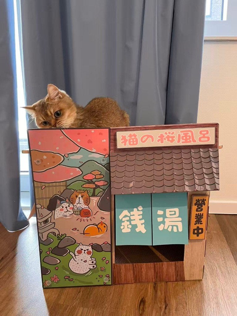cat scratch board/cat house, Dieren en Toebehoren, Ophalen, Zo goed als nieuw, Overig speelgoed