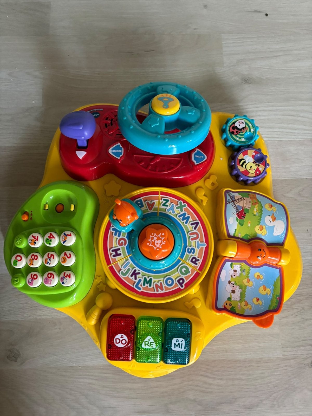 VTech Baby Speeltafel met Geluid en Licht, Ophalen of Verzenden, Gebruikt, Overige typen, Met licht
