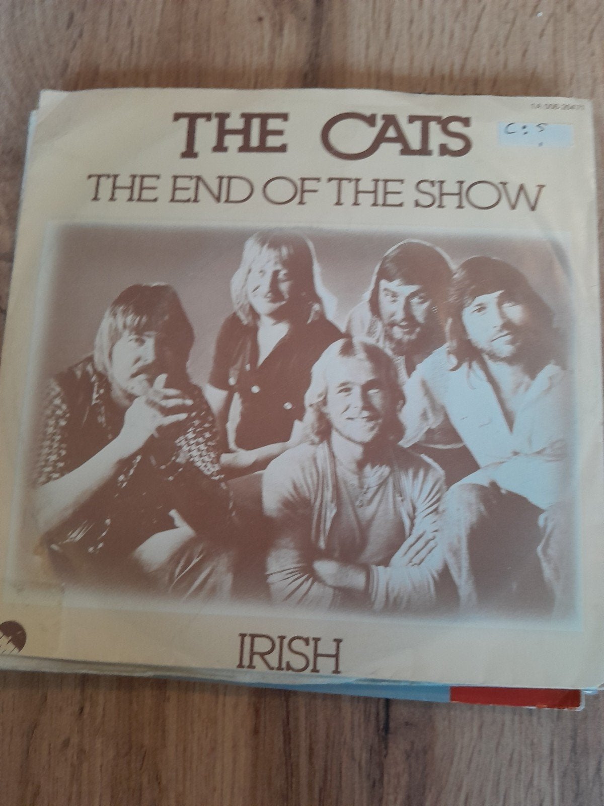 The cats 7 inch the end of the show, Ophalen of Verzenden, Zo goed als nieuw, Pop
