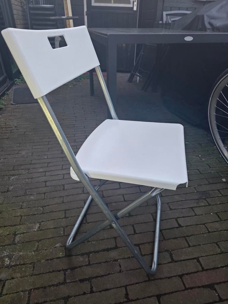 Nog nette (camping) tuin klapstoeltjes, Tuin en Terras, Ophalen, Kunststof