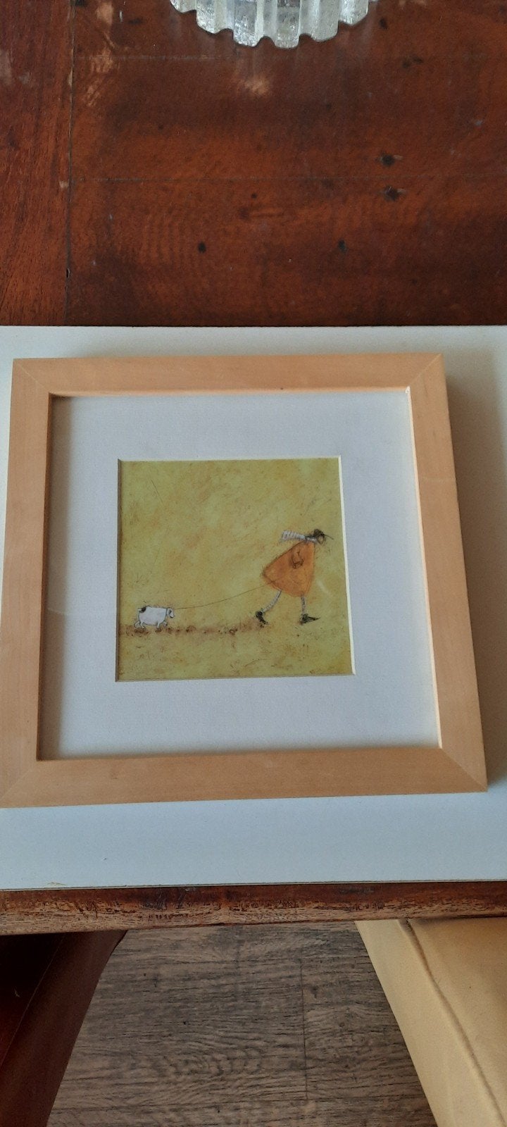 Vintage prent Sam Toft van IKEA, ingelijst, Ophalen of Verzenden
