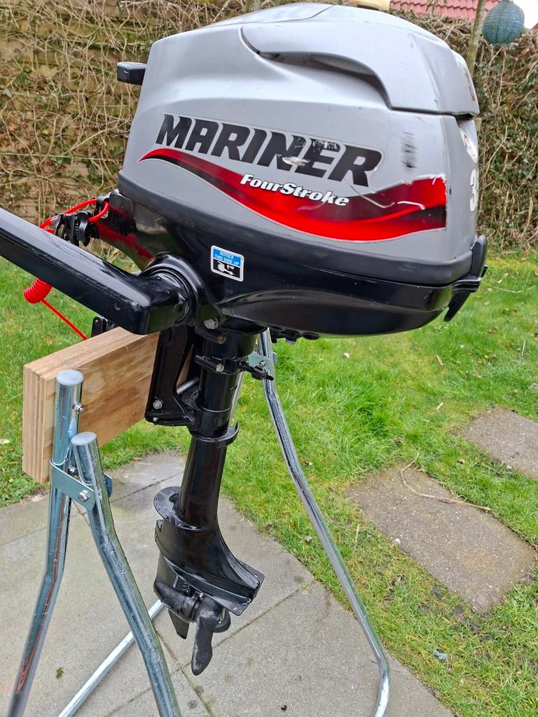 ZGAN rubberboot met 4takt buitenboordmotor, Ophalen, Zo goed als nieuw, Overige typen, Opblaasbaar