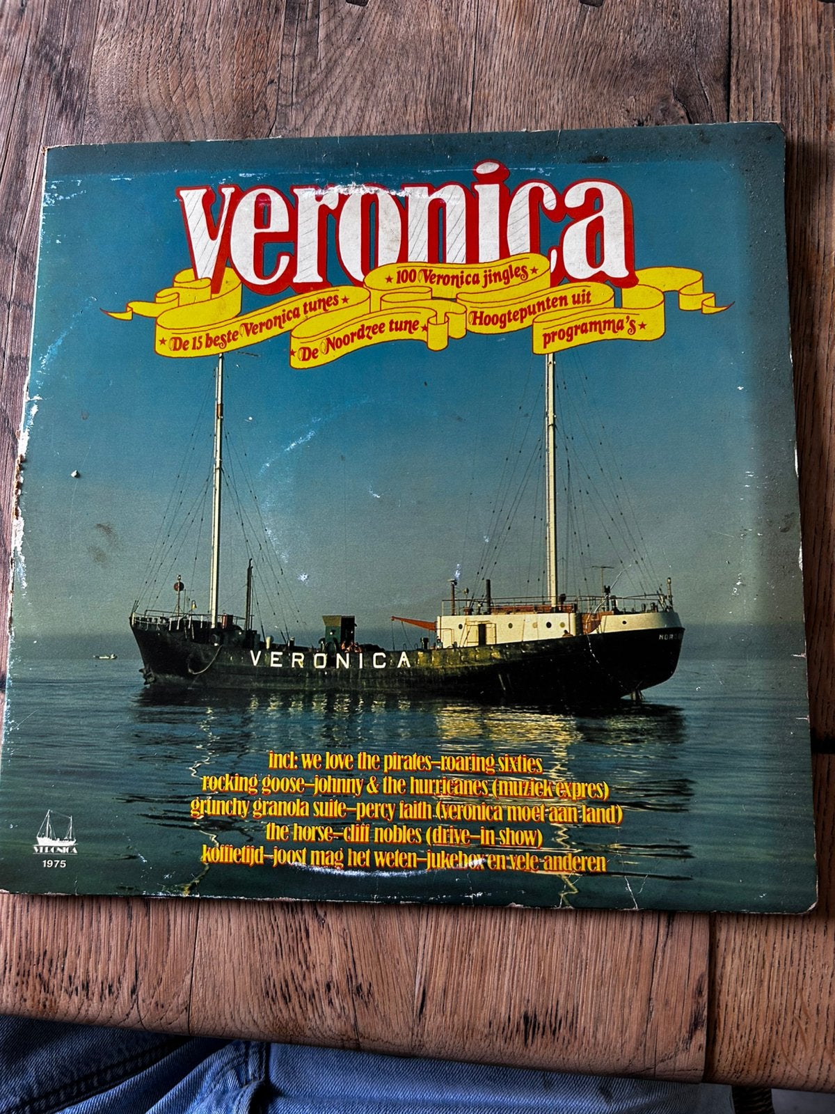 Veronica lp boot 1975, Cd's en Dvd's, Vinyl | Verzamelalbums, Ophalen of Verzenden, Zo goed als nieuw, 12 inch, Pop