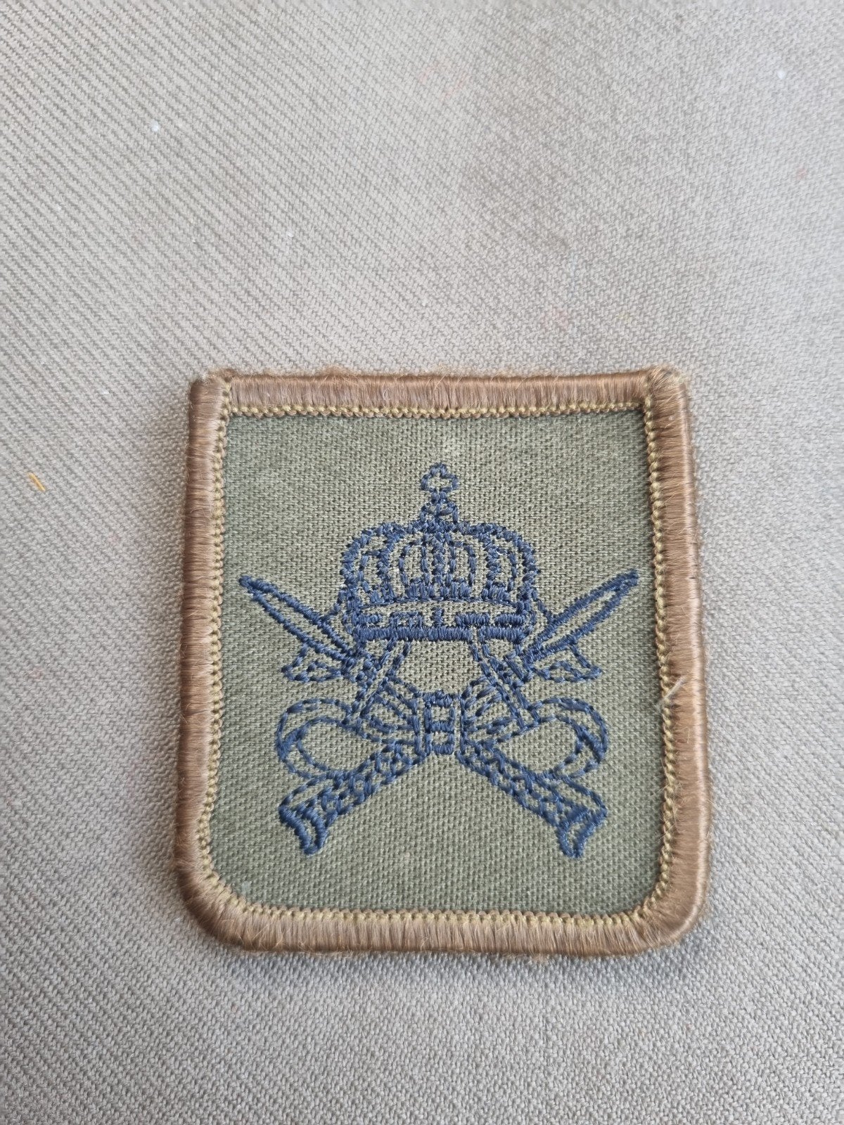 borstpatch Koninklijke Militaire School KMS, Verzamelen, Ophalen of Verzenden, Landmacht, Nederland, Embleem of Badge