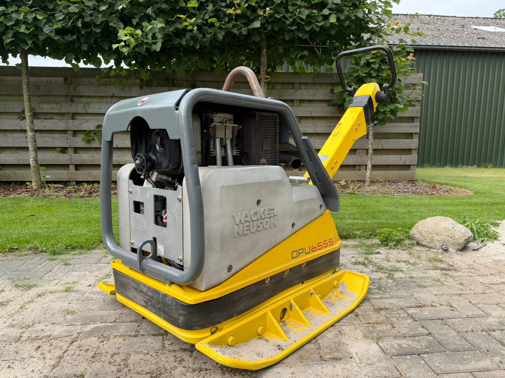 Wacker Neuson trilplaat te koop DPU 6555 (2020 en 266uur), Ophalen, Gebruikt