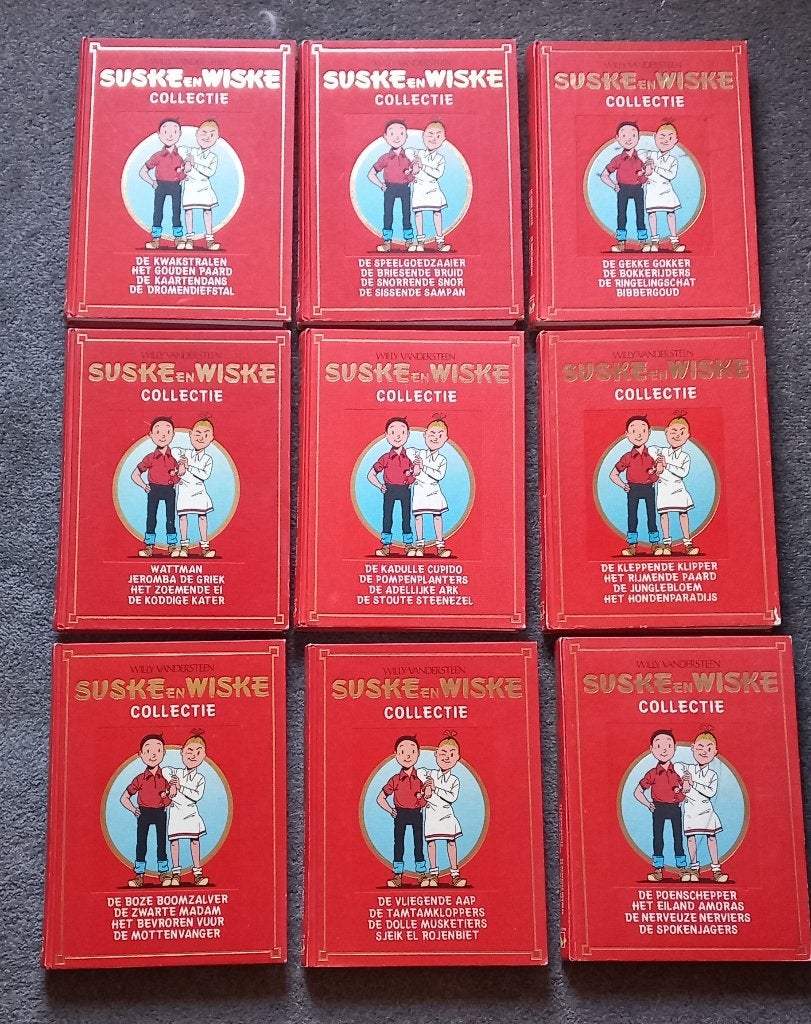 Suske en Wiske collectie, Boeken, Stripboeken, Meerdere stripboeken, Ophalen of Verzenden, Gelezen, Willy Vandersteen