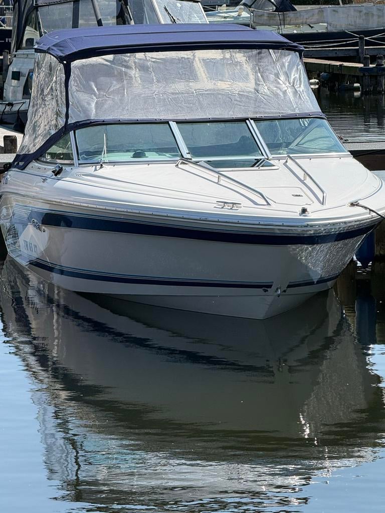 Sea Ray 220 SR - Krachtige V8 Mercruiser - Bouwjaar 1994, Watersport en Boten, Speedboten, Ophalen, Binnenboordmotor, Sea Ray