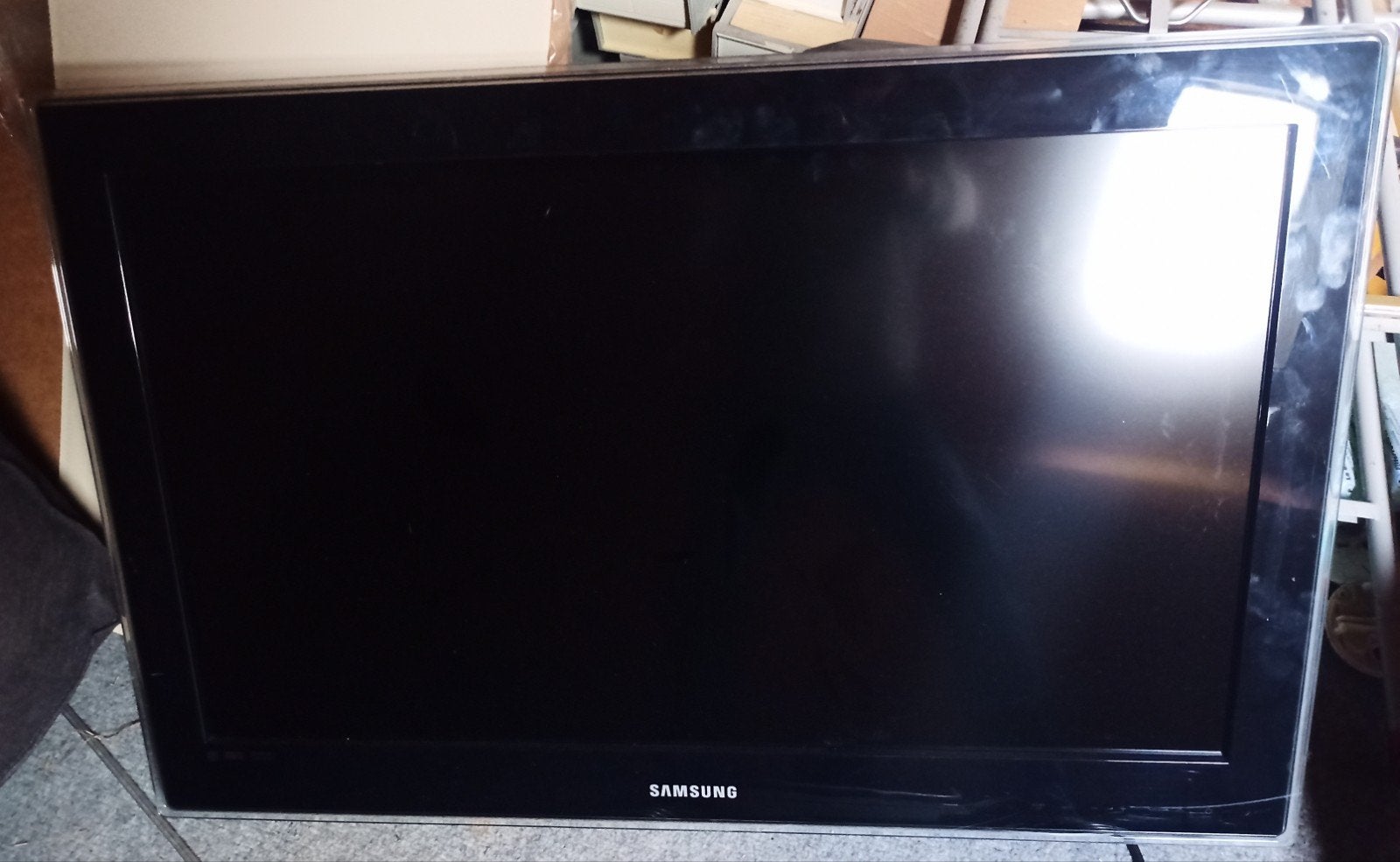 Samsung LE32B554 32 inch LCD TV, Ophalen, Gebruikt, 50 Hz, LCD