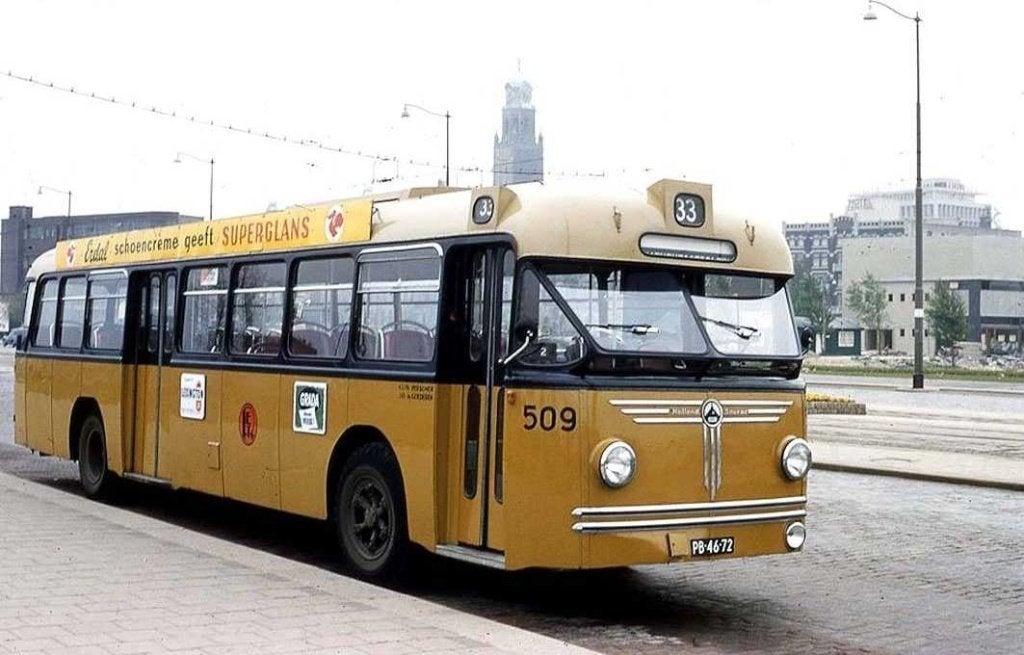 RET Holland Saurer 509  weena 1960, Verzenden, 1940 tot 1960, Zuid-Holland