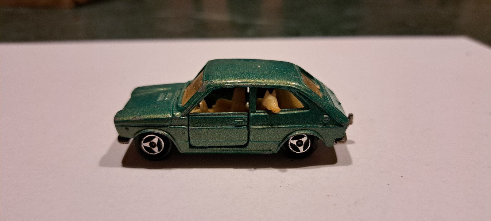 fiat 127 1:55 majorette, Ophalen of Verzenden, Auto