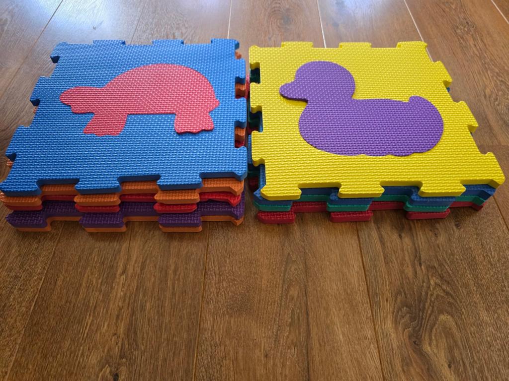 Leuke zachte puzzelmat., Ophalen, Gebruikt