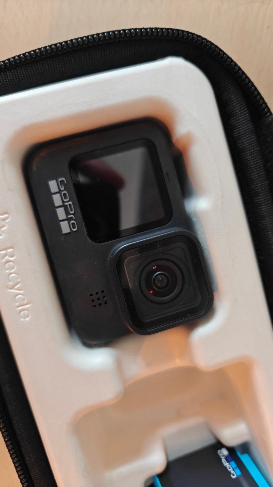 GoPro 9 black met accessoires, Ophalen of Verzenden, Gebruikt, GoPro
